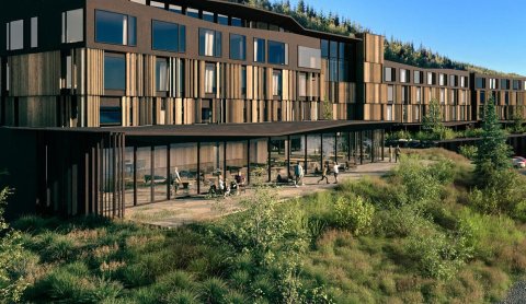 New hotel at the Forest Lagoon